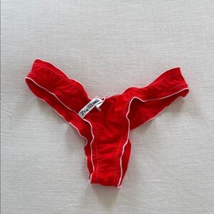 Princess Polly Red Bikini Bottom